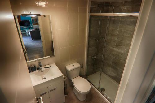 Koupelna v ubytování New central town Bungalow WiFi Netflix