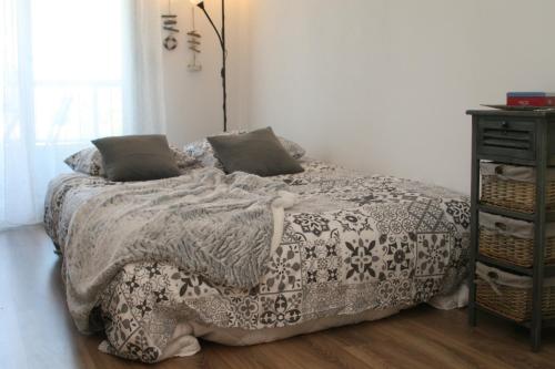 Katil atau katil-katil dalam bilik di Studio Le Fabrina Riviera