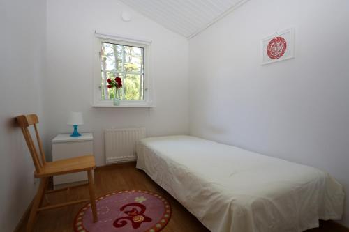 Postel nebo postele na pokoji v ubytování Villa near Åhus