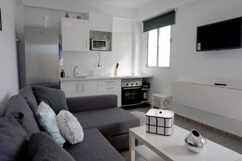 A kitchen or kitchenette at Apartamento Conpe