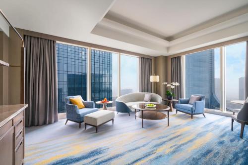 Zona de estar de Shangri-La Yuanqu, Suzhou