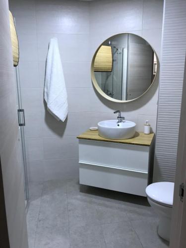 Koupelna v ubytování Apartamento FERRARA VISTAMAR