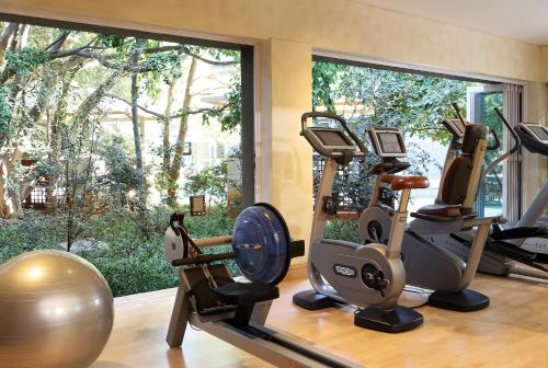 Salle ou équipements de sports de l'établissement Saxon Hotel, Villas & Spa