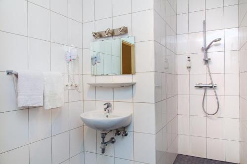 A bathroom at Chambres d'hôtes François Bleger