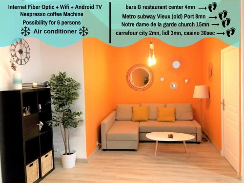 BEAU T3 NEUF PROCHE VIEUX-PORT A LA PLACE CORDERIE