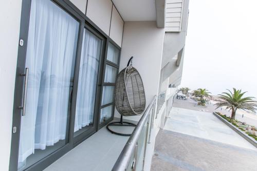 Balkón nebo terasa v ubytování Platz am Meer no. 2