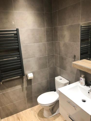 Koupelna v ubytování Gościniec Paradise
