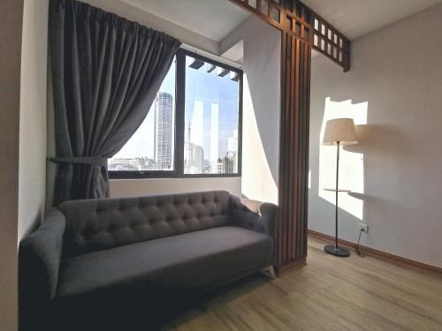 Zona de estar de Frame Hotel