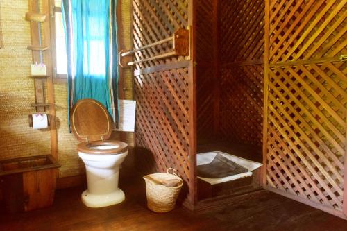 Koupelna v ubytování Pemba Eco Lodge