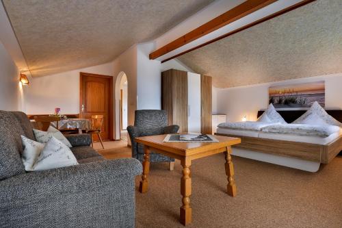 Postel nebo postele na pokoji v ubytování Appartements Hochödlehen