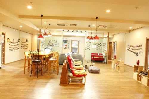 Χώρος καθιστικού στο Baozen Guesthouse