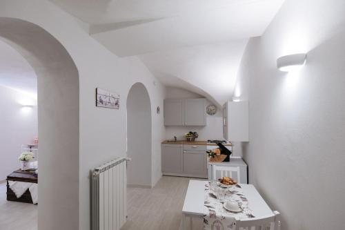 La Casa di Anetìにあるベッド