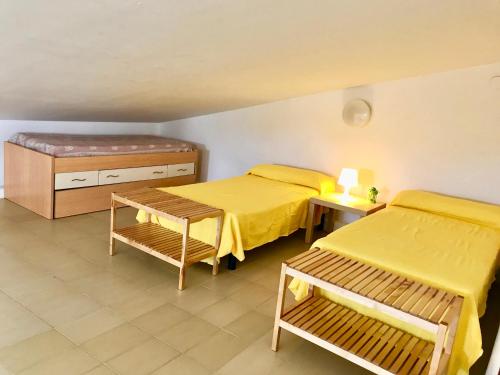 Postel nebo postele na pokoji v ubytování MEDDAYS VILLA REDOS