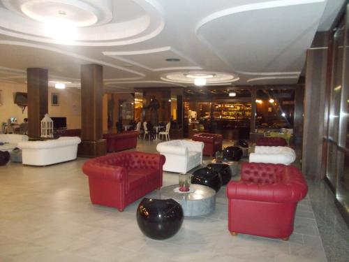 
The lobby or reception area at Hotel Laura Christina
