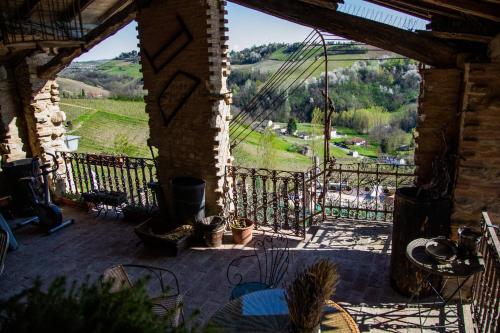 Un paisaje natural cerca de la estancia rural