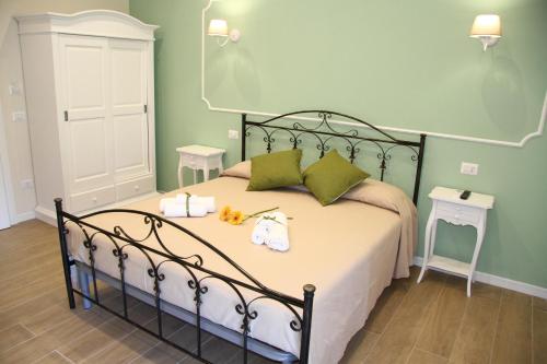 Postel nebo postele na pokoji v ubytování B&B Paestum Sea and Rooms