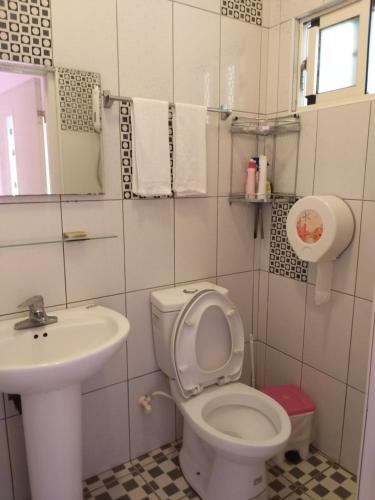 Koupelna v ubytování Fu Ya N B&B