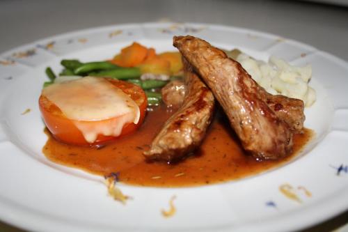 Comida en o cerca de esta posada u hostería