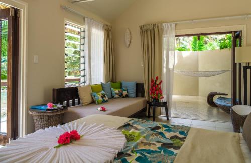 Posezení v ubytování Seabreeze Resort Samoa – Exclusively for Adults