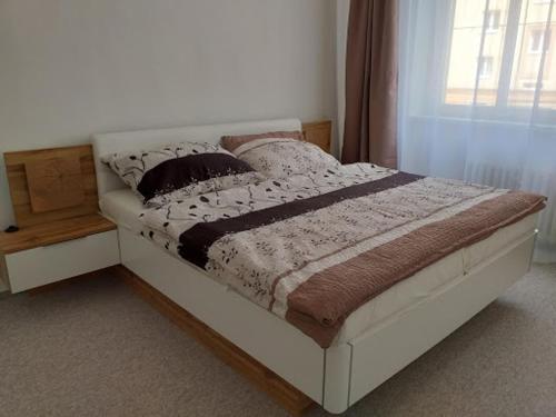 Posteľ alebo postele v izbe v ubytovaní Clean & comfortable 3 room flat near old town IIHF