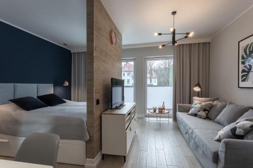 Posedenie v ubytovaní Apartament CLIF