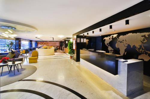 Χώρος καθιστικού στο ibis Styles Istanbul Bomonti