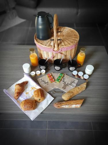 Jídlo v penzionu nebo okolí