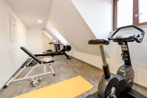 Fitness centrum a/nebo fitness zařízení v ubytování ibis Styles Bamberg