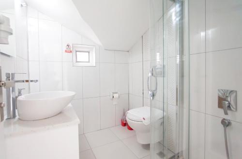 Ένα μπάνιο στο Hotel Ferah
