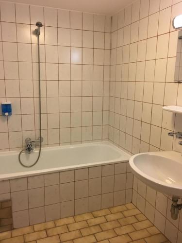Koupelna v ubytování Sporthotel am Ötscher
