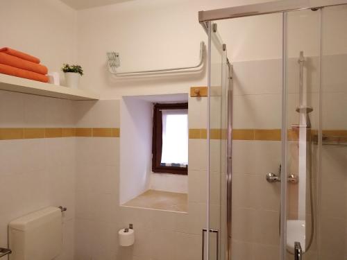 Kúpeľňa v ubytovaní Appartamento Vecchia Domo