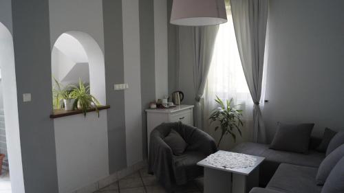 Ruang duduk di Zajazd Zielona Gęś
