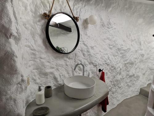 Koupelna v ubytování Finca Antigua