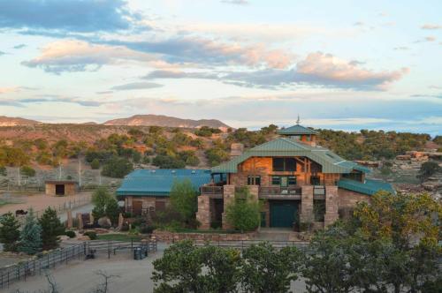 a view of a building in the middle of a park at Cougar Ridge Resort in Torrey