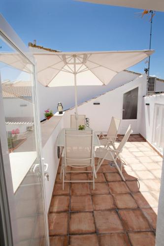 Un balcón o terraza de EL PALOMAR