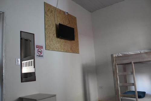 TV a/nebo společenská místnost v ubytování DANI HOTEL