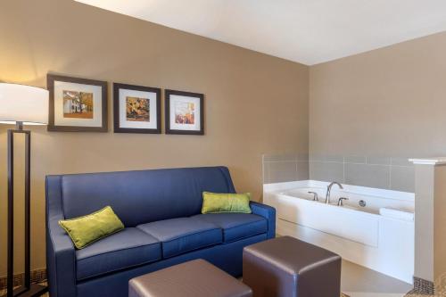 A seating area at Comfort Inn & Suites Schenectady - Scotia