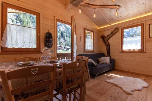 Posedenie v ubytovaní Mini Chalet Walser