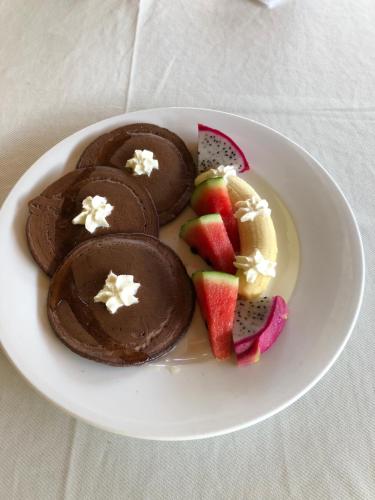 Mad i den private indkvartering eller i nærheden