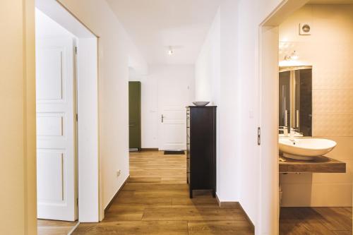 Kúpeľňa v ubytovaní Apartamenty GÓRKA