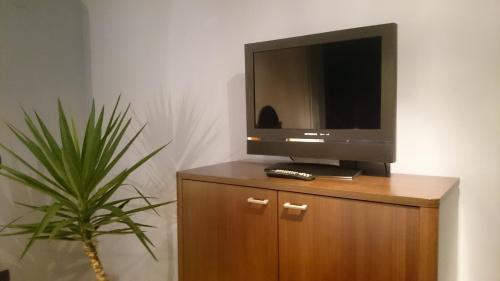 TV in/ali zabaviščno središče v nastanitvi Bergmannhaus