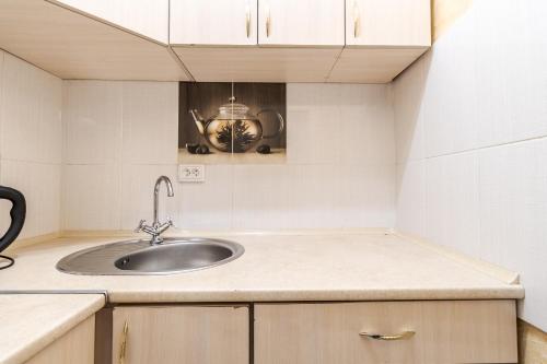 Küche/Küchenzeile in der Unterkunft Homey Apartment