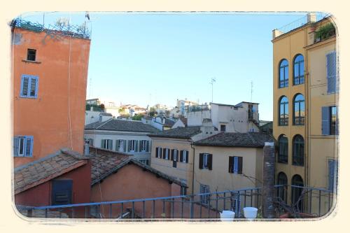 a view of roofs of buildings in a city at Di Rienzo Pantheon Palace in Rome
