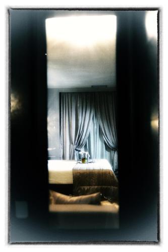 Kristonia Hotel Suitesにあるベッド