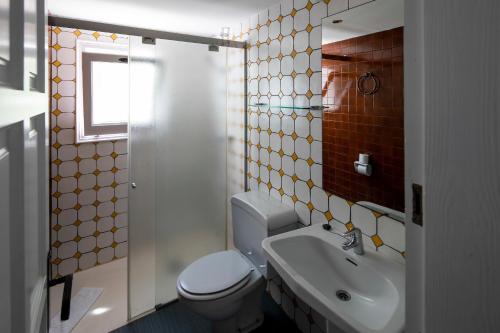 Koupelna v ubytování Casa Atalaya