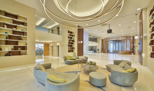 Un lugar para sentarse en Maritim Hotel Paradise Blue