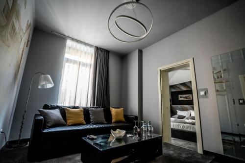 Χώρος καθιστικού στο Boutique Guest house 7th Sense