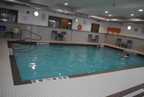 
The swimming pool at or near Days Inn & Suites by Wyndham Lindsay
