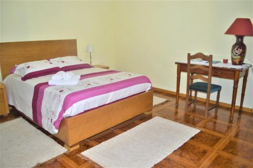 Ένα ή περισσότερα κρεβάτια σε δωμάτιο στο Casa Límia