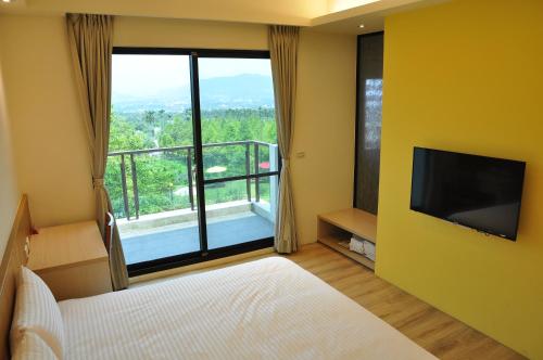 One City One Vacation Farmにあるテレビまたはエンターテインメントセンター